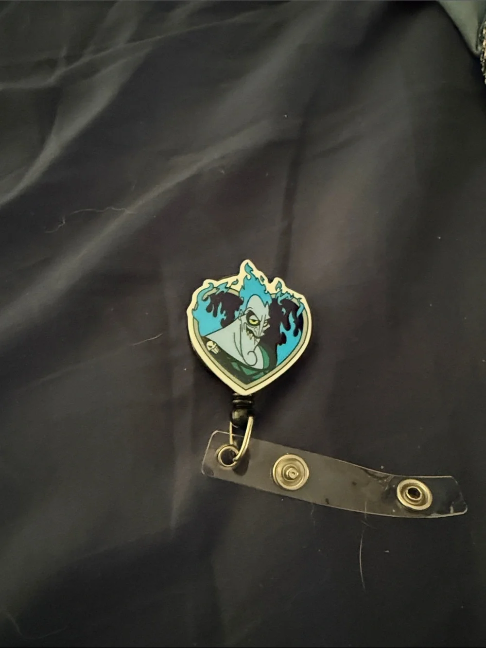 Hades Flame Badge Reel - Disney Villains